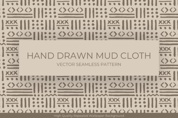 Download Hand Drawn Mud Cloth Pattern - Mud cloth pattern Collection