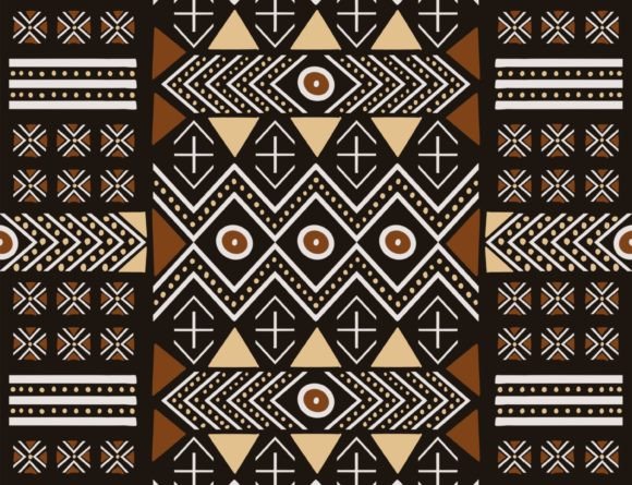 Download African Tribal Mudcloth Pattern - Premium Bundle